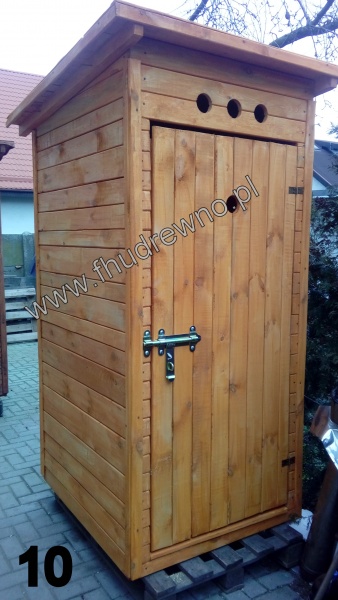 WC wychodek na budowę lub działkę 10