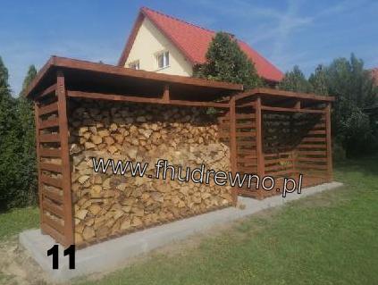 Drewutnia wiata na drewno 11